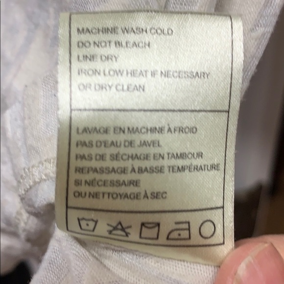 Jack cream top split back sweater top/sleeves. - Picture 7 of 7